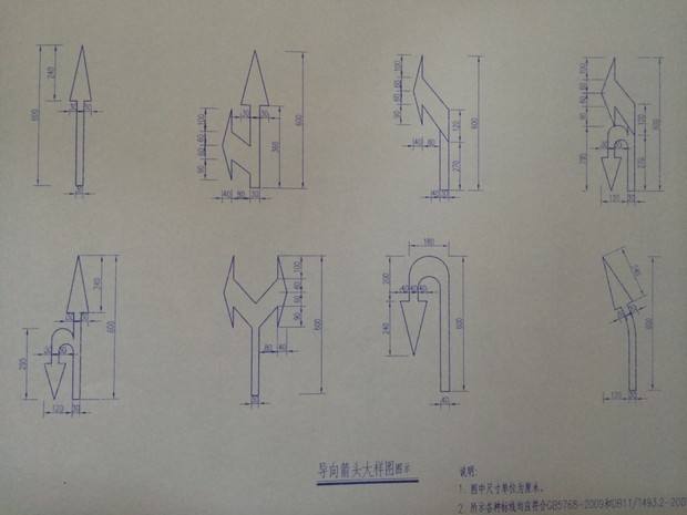 导向箭头图